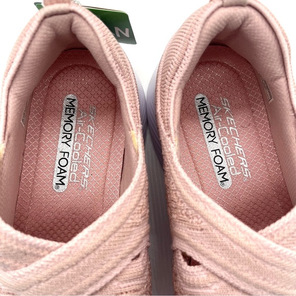 Skechers Womens 9.5 Vapor Foam Move - Aster Sneaker Pink New Air Cooled